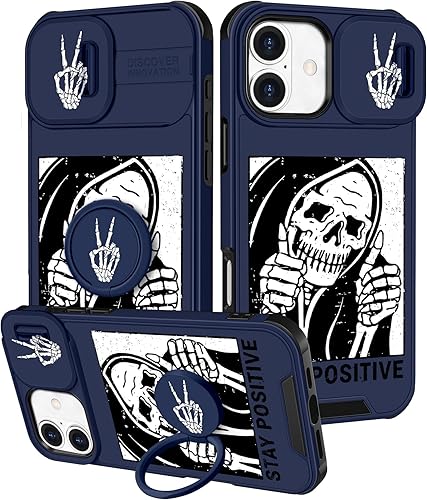 Miniatura 329 de Funda 2 en 1 para iPhone 11 para mujer, linda funda para teléfono para niñas, diseño de mariposas y flores, diseño Kawaii bonito y único con funda