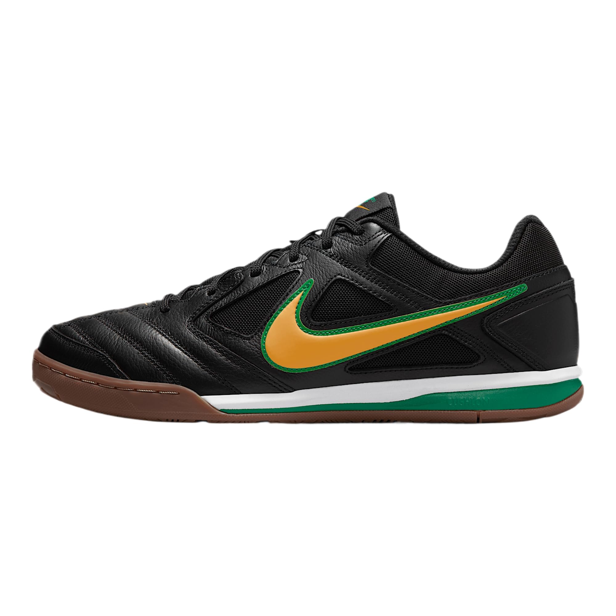 Nike Men's Black/White/Gum Dark Brown Gato 'Brasil' Ib8509-001