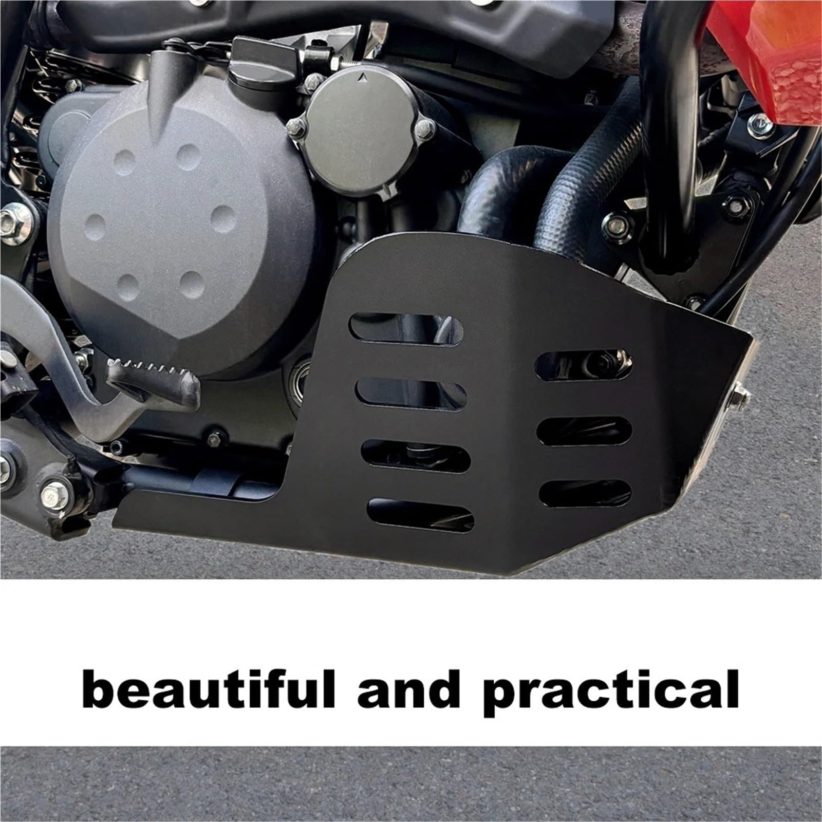 Protector De Motor De Moto para Kawasaki para KLR650 1987-2018 2022-2024 Accesorios Motocicletas Placa Protectora Protección Chasis CNC Placa Protectora Protección Chasis Defensa Protector Motor