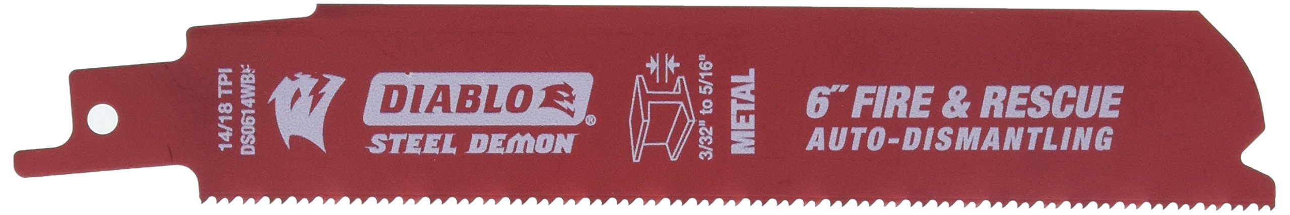 Freud Ds0614wbf200 lames Diablo acier auto lame de scie sabre