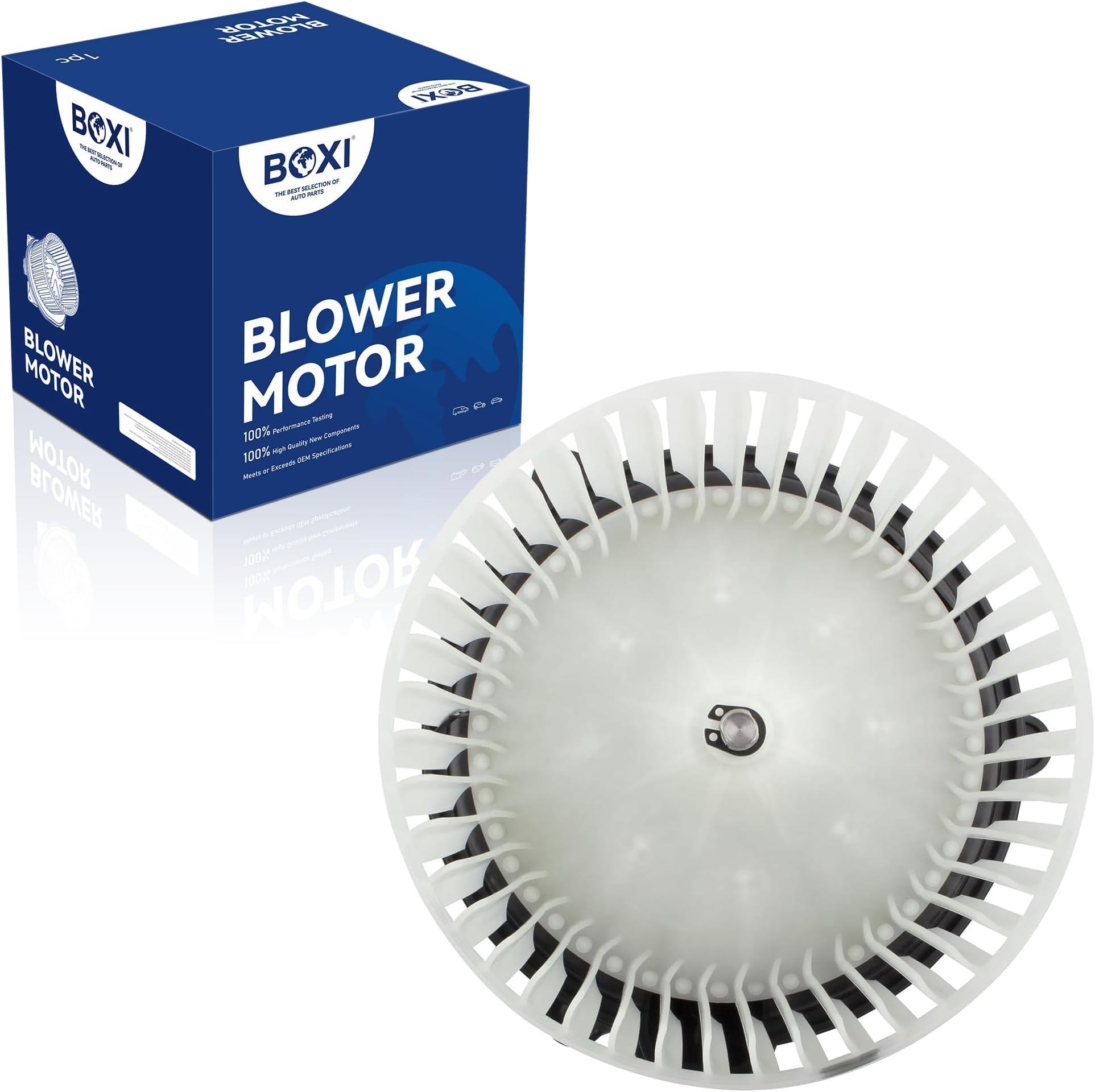 BOXI 700175 Front HVAC Blower Motor Fan Assembly Fits for Nissan Frontier 2005-2021 / Pathfinder 2005-2012 / Xterra 2005-2015 / for Suzuki Equator 2009-2012 / Replaces OE# 27226-EA010 35076 PM9282
