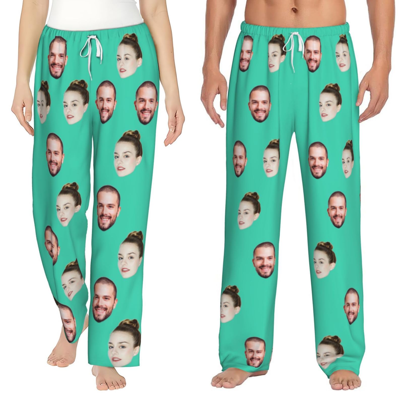 Gzyzxp Boys 10 Custom Pyjama Pants With Face Photo, Personalized Casual Pj Bottoms, Photo Pyjama Bottoms, With Photo Face Personalised Photo Pjs, Custom Pajama Sleepwear Bottoms With Pockets