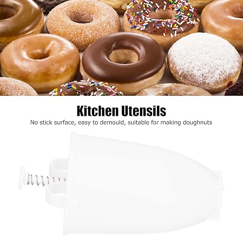 Miniatura 4 de Herramienta para hacer donas, fabricante de donas reutilizable para donas (blanco)