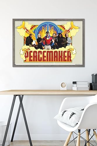 Miniatura 43 de Trends International DC Comics TV Peacemaker - Póster de pared grupal, 34 pulgadas de largo x 22.4 W, versión premium sin marco