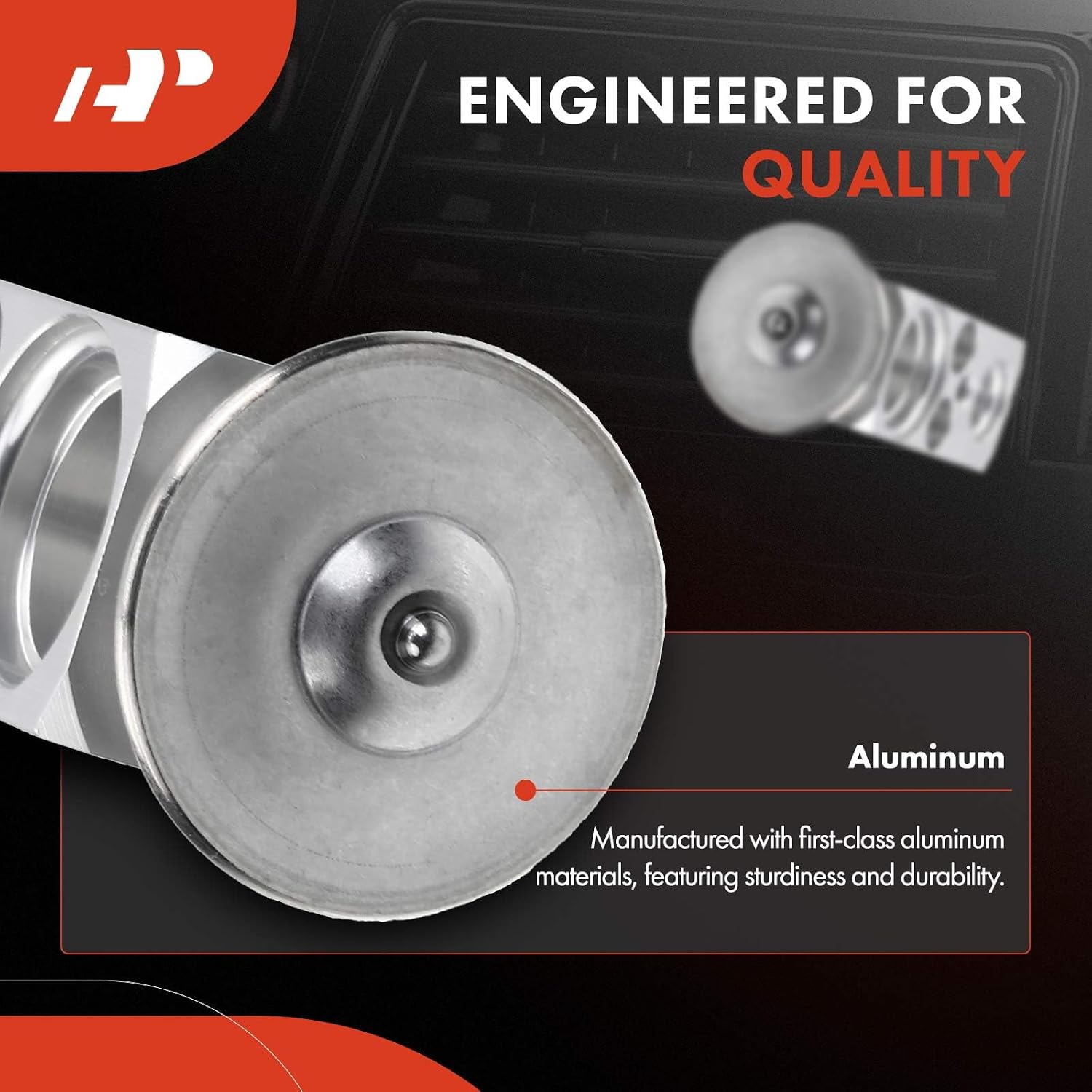A-Premium AC Expansion Valve Compatible with Volkswagen EuroVan 1992-1995 & Land Rover Range Rover 1995-2002, Freelander 2002-2006 V6 2.5L