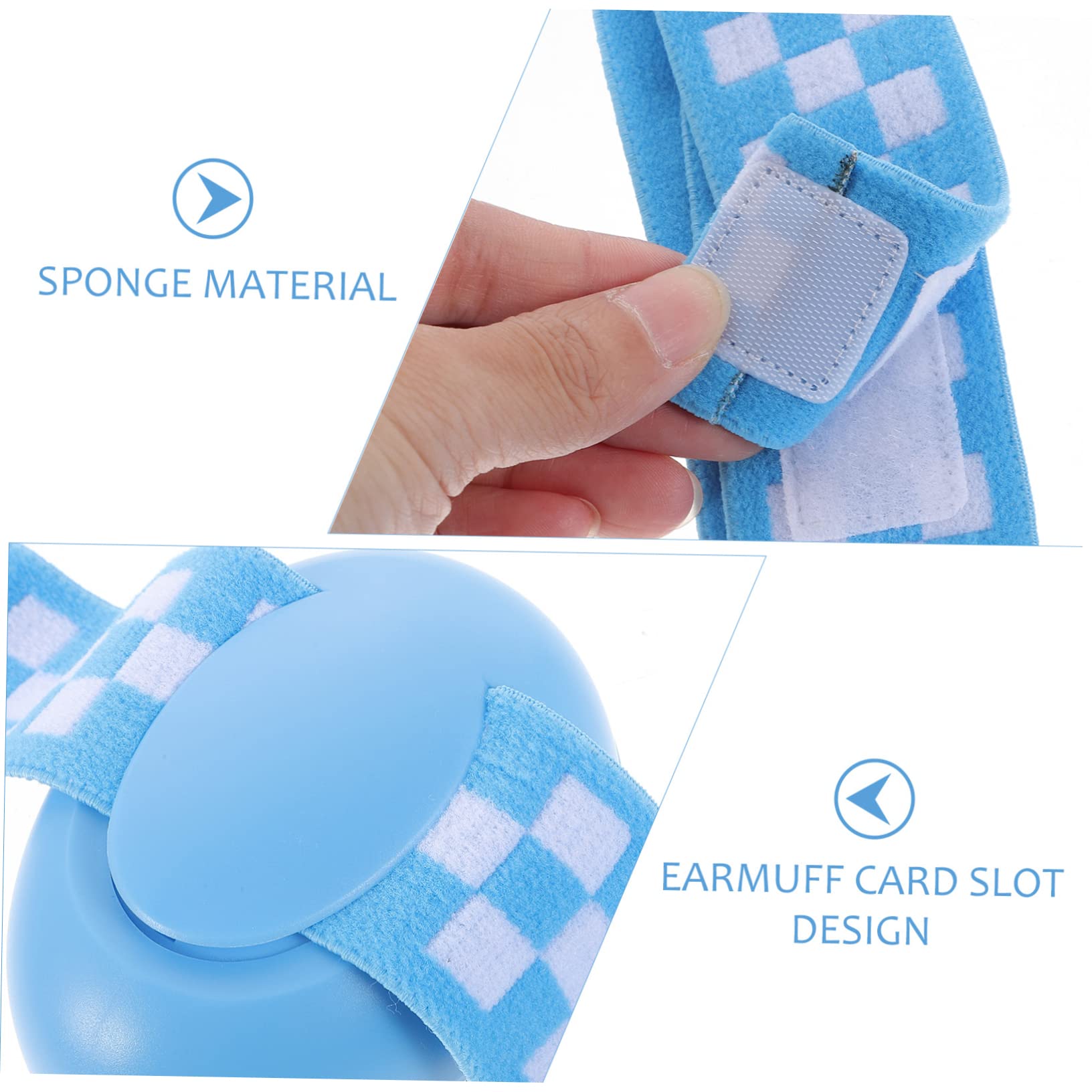VICASKY 2sets Fascia Elastico Cuffie Antirumore Per Ragazzo Ragazza Protezione Uditiva Per Ragazzo Ragazza Per Viaggi e Eventi Comfort e Sicurezza Con Riduzione Rumore