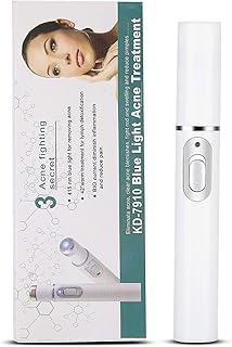 Stylo De Thérapie Par La Lumière Bleue Anti-acné - Machine De Beauté Pour La Peau du Visage, Traitement et Amélioration De L'élasticité
