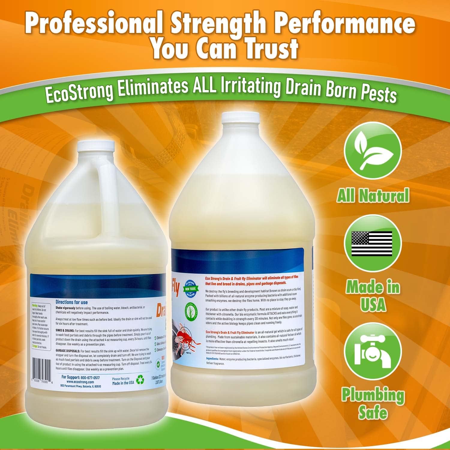 Buy Fruit Fly Drain Treatment | Drain Fly Eliminator | All-Natural ...