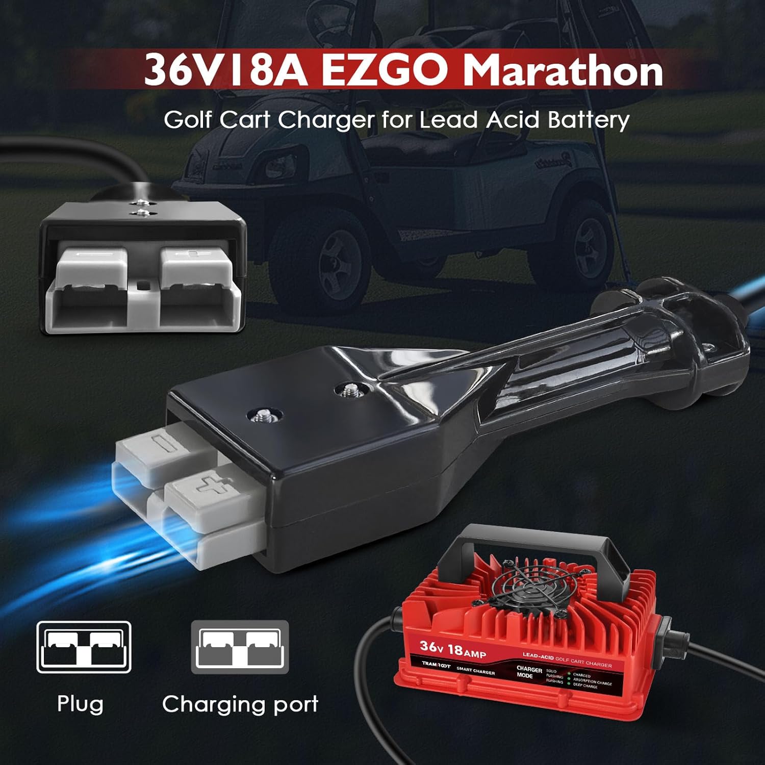 Anderson SB-50 Plug and Charging Port