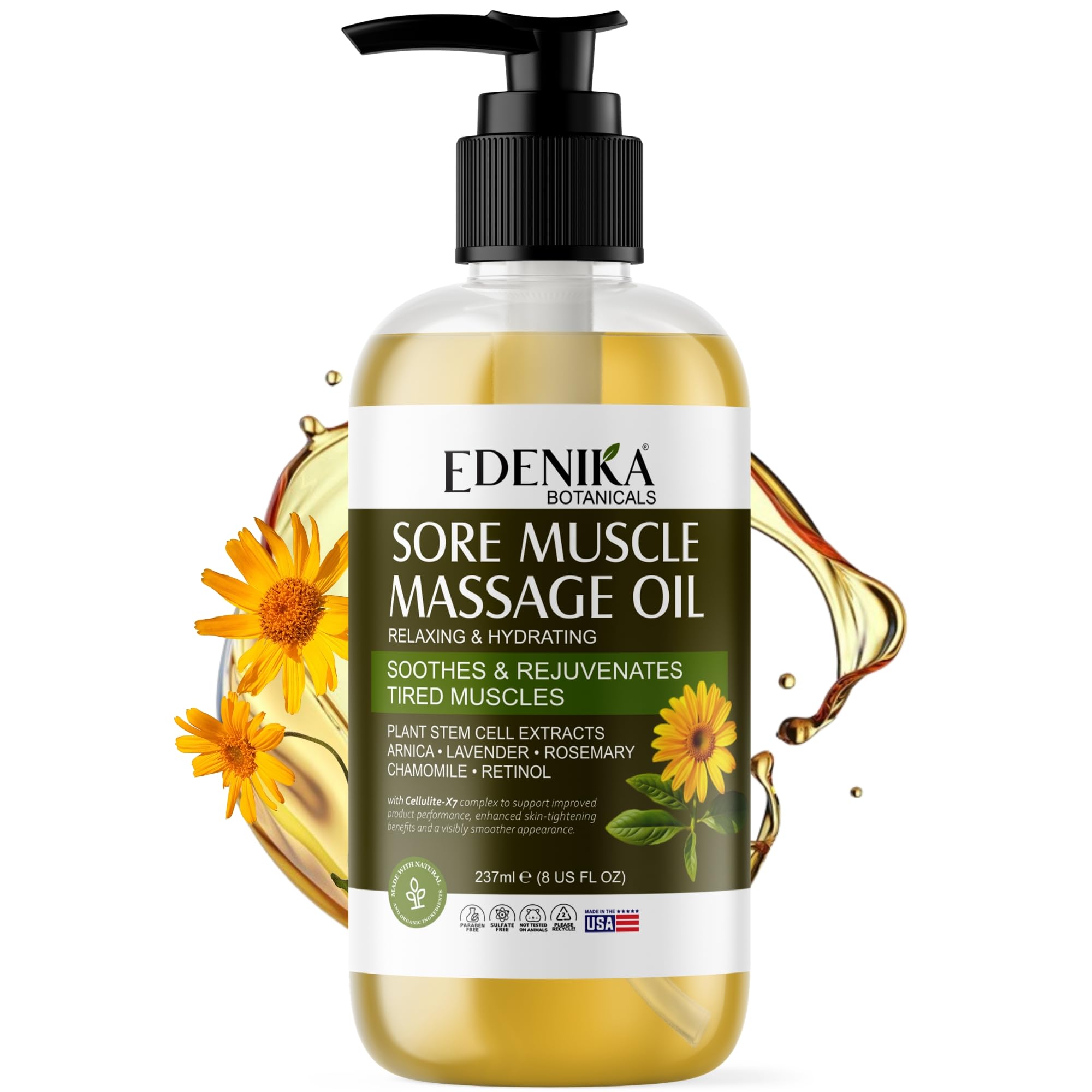 Amazon.com: Edenika Botanicals Maximum Strength Sore Muscle