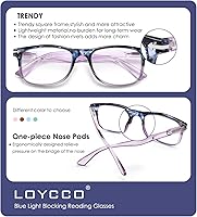 Vista 29 de 1/2/4/5 Pack Computer Reading Glasses Blue Light Blocking Readers Spring Hinge for Women Men