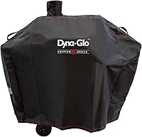 Vista 1 de Dyna-Glo DG405CC Premium - Cubierta para parrilla de carbón medio, color beige