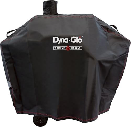 Dyna-Glo DG405CC Premium - Cubierta para parrilla de carbón medio, color beige