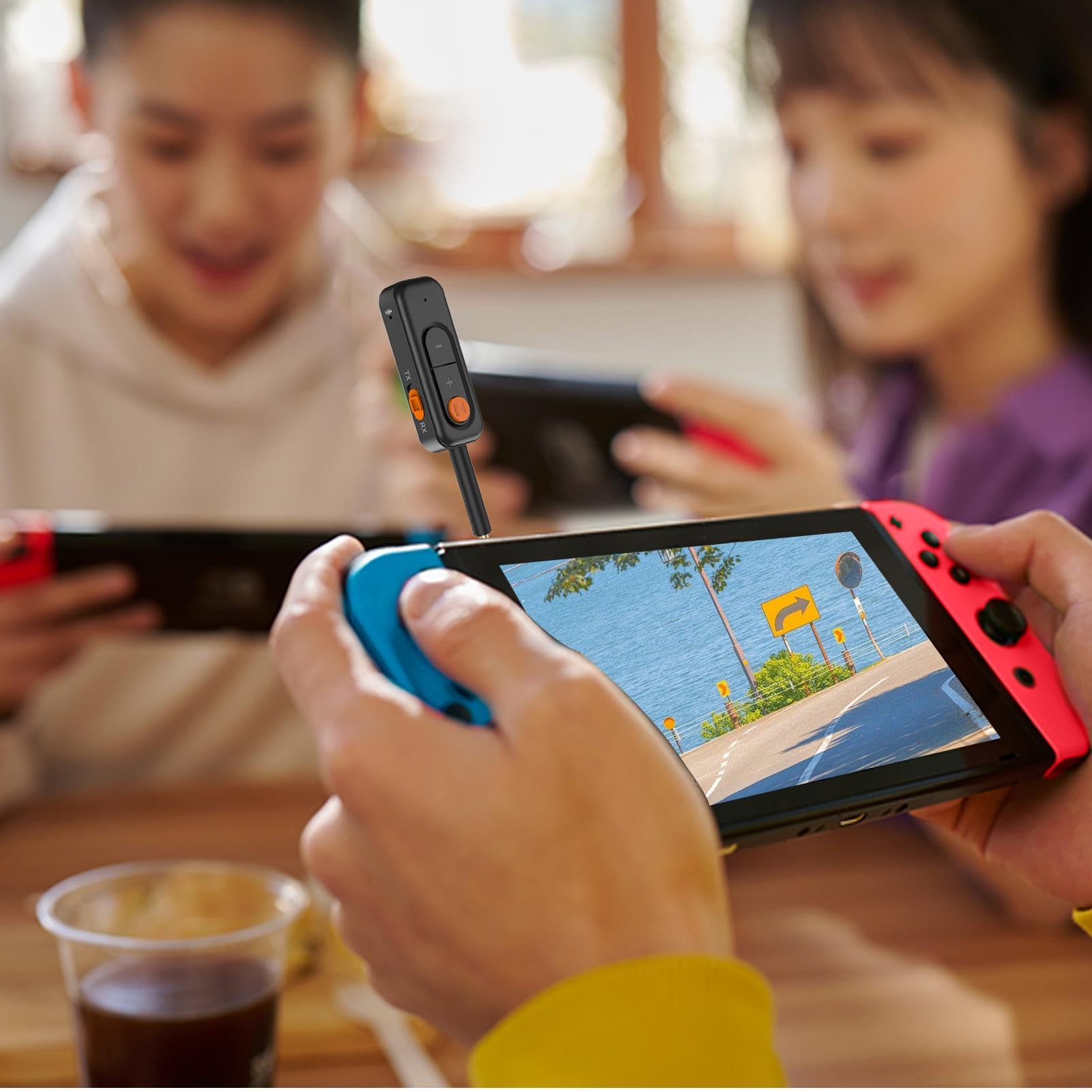 Wireless Transmitter Receiver - Wireless Headphone Adapter Flexible Wireless Receiver for Speakers - Stereo Wireless Adapter Portable 3.5mm Wireless Adapter for Phones Speakers