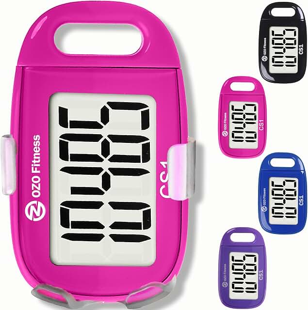 Clip-on 3D Pedometer for Walking