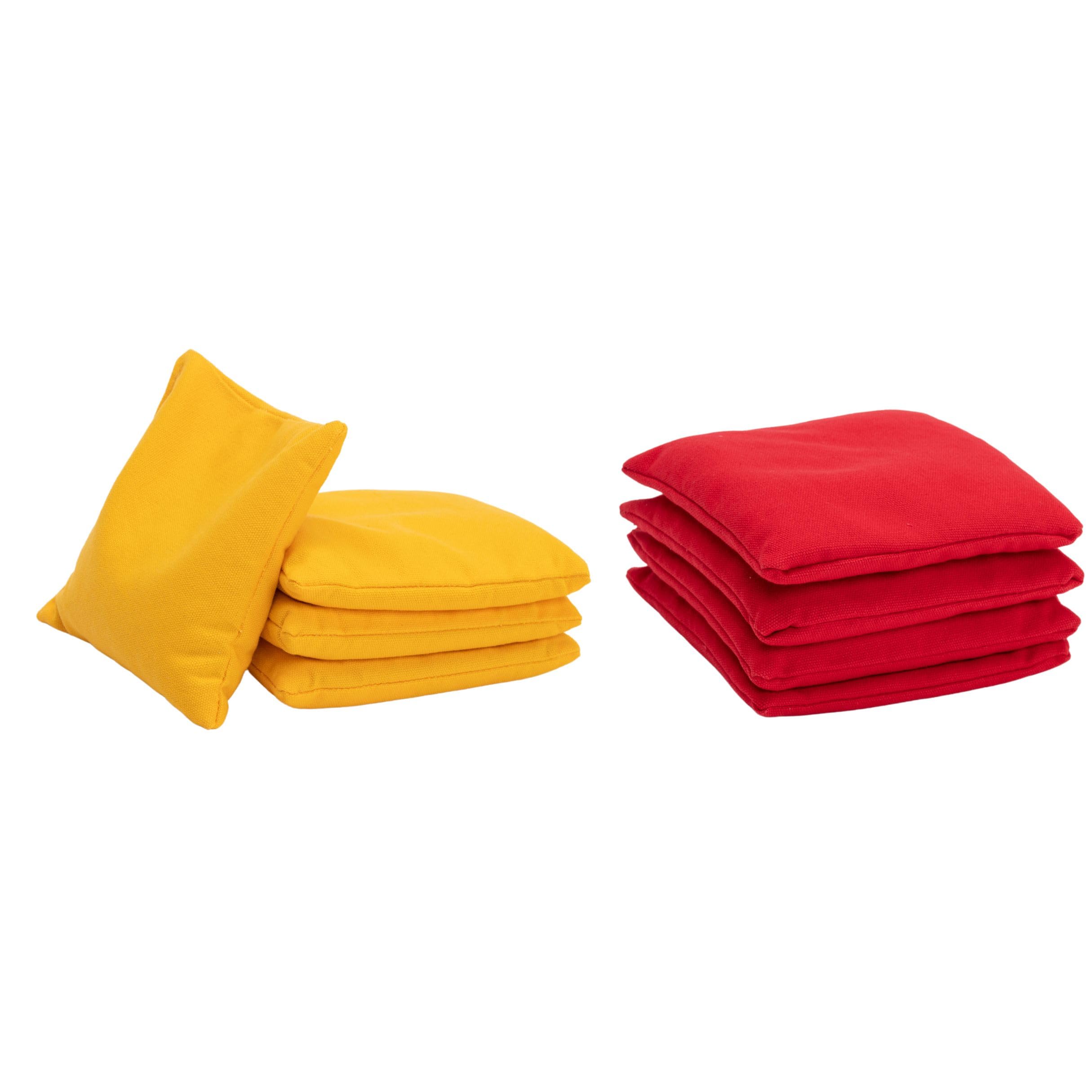 Wicked Wood Cornhole Bags | 2x4 Officially Licensed by the American Cornhole League | 15x15cm | 450gr | Weatherproof | ACL REC | Multiple Color Options