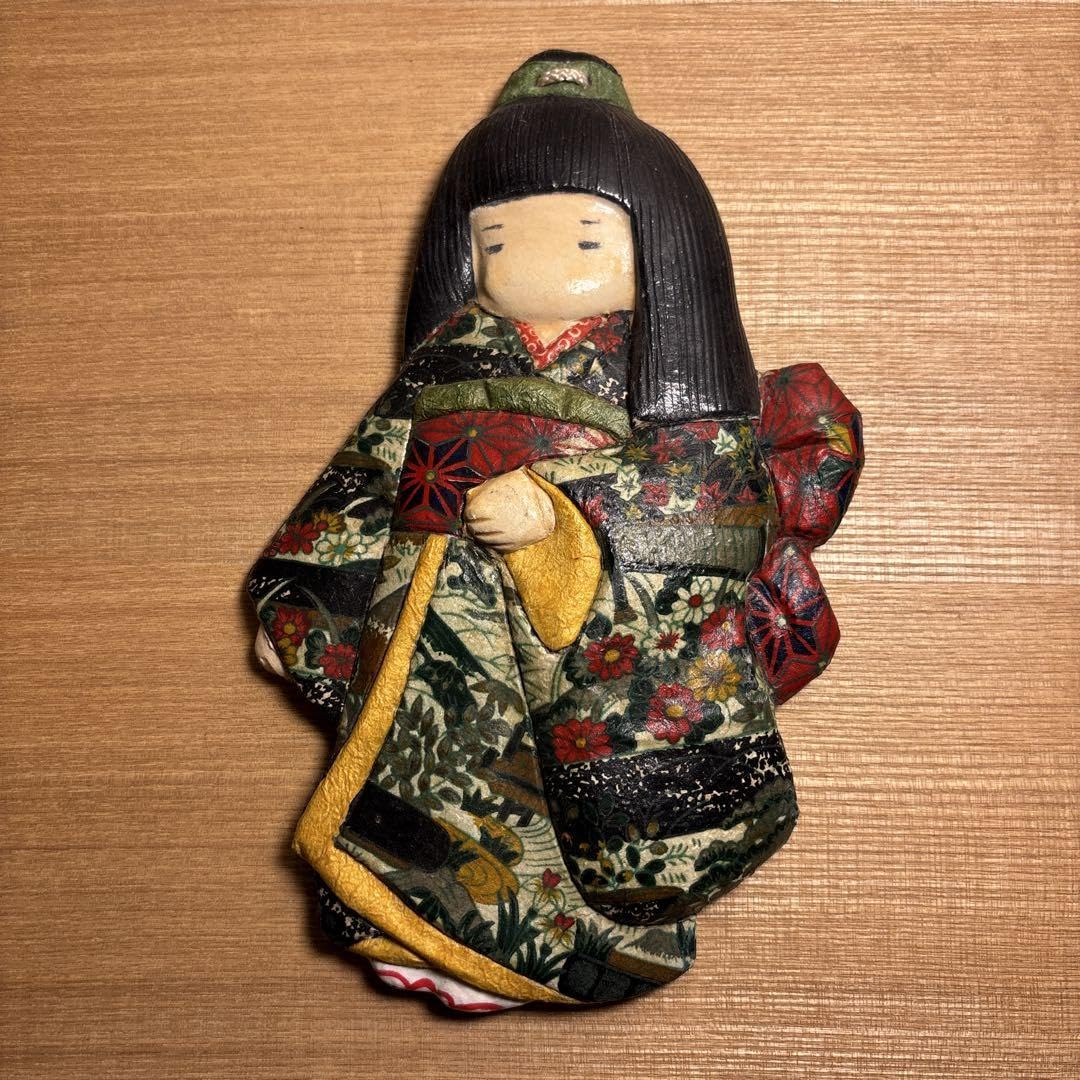 Amazon | 紙粘土・和紙人形 着物の女の子 | 人形・ドール | おもちゃ