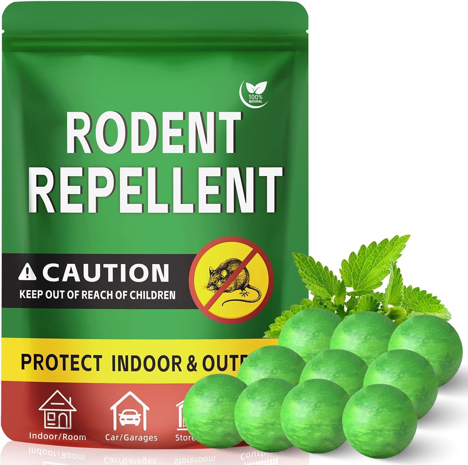 Mouse Repellent, Peppermint Oil Rat Repellent for Pest Insect (10)