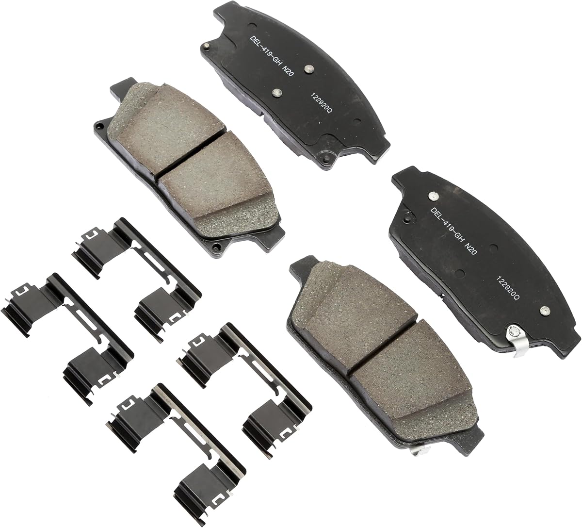 ACDelco Gold 17D1467CHF1 (19428012) Ceramic Front Disc Brake Pad Kit