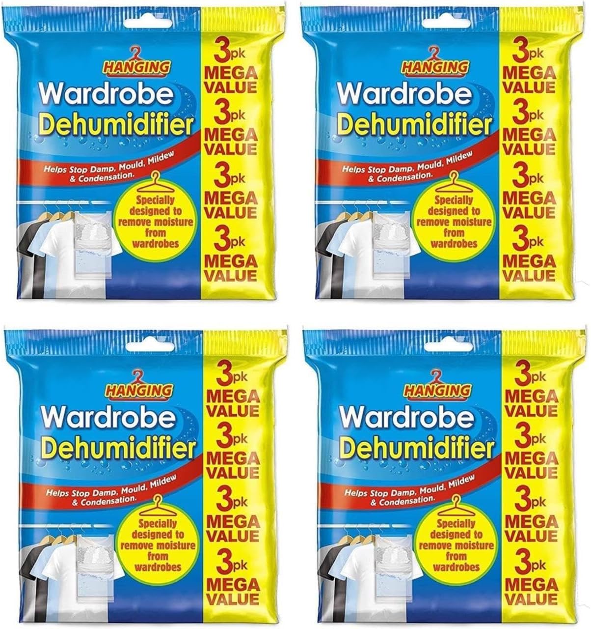 Products LTD 12 x Wardrobe Dehumidifier