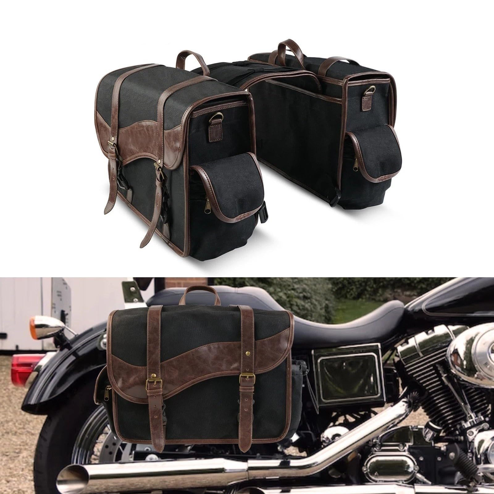 Borsa Laterale Sella Moto 30 Litri Per V-star 2013-2024