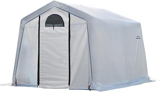Greenhouse-in-a-Box Replacement Cover Kit Frame Not Included with Side Vent 10 x 10 x 8 ft Translucent