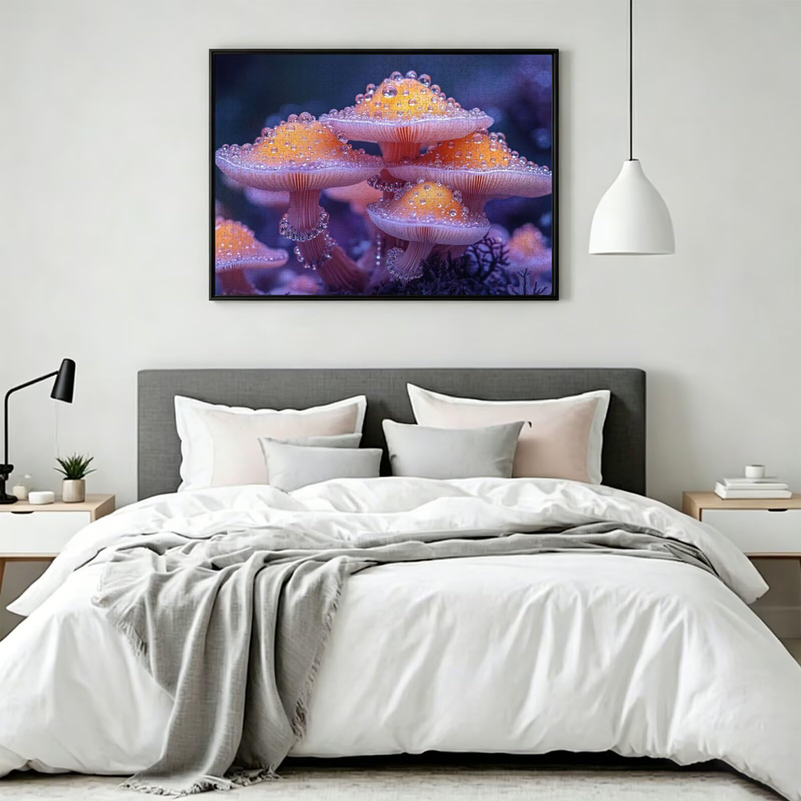 Puzzle 2000 Pezzi Cartoni animati Puzzle Classici per Gioco Familiare n-372 | Impossibile Puzzles, Intrattenimento Creativo, Rilassamento Intelligence, Regalo per Amore e Amico, Decorazioni Casa, funghi