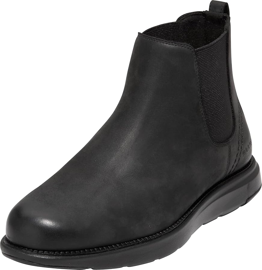 Amazon.com | COLE HAAN MENS GRAND ATLANTIC CHELSEA, BLACK/BLACK
