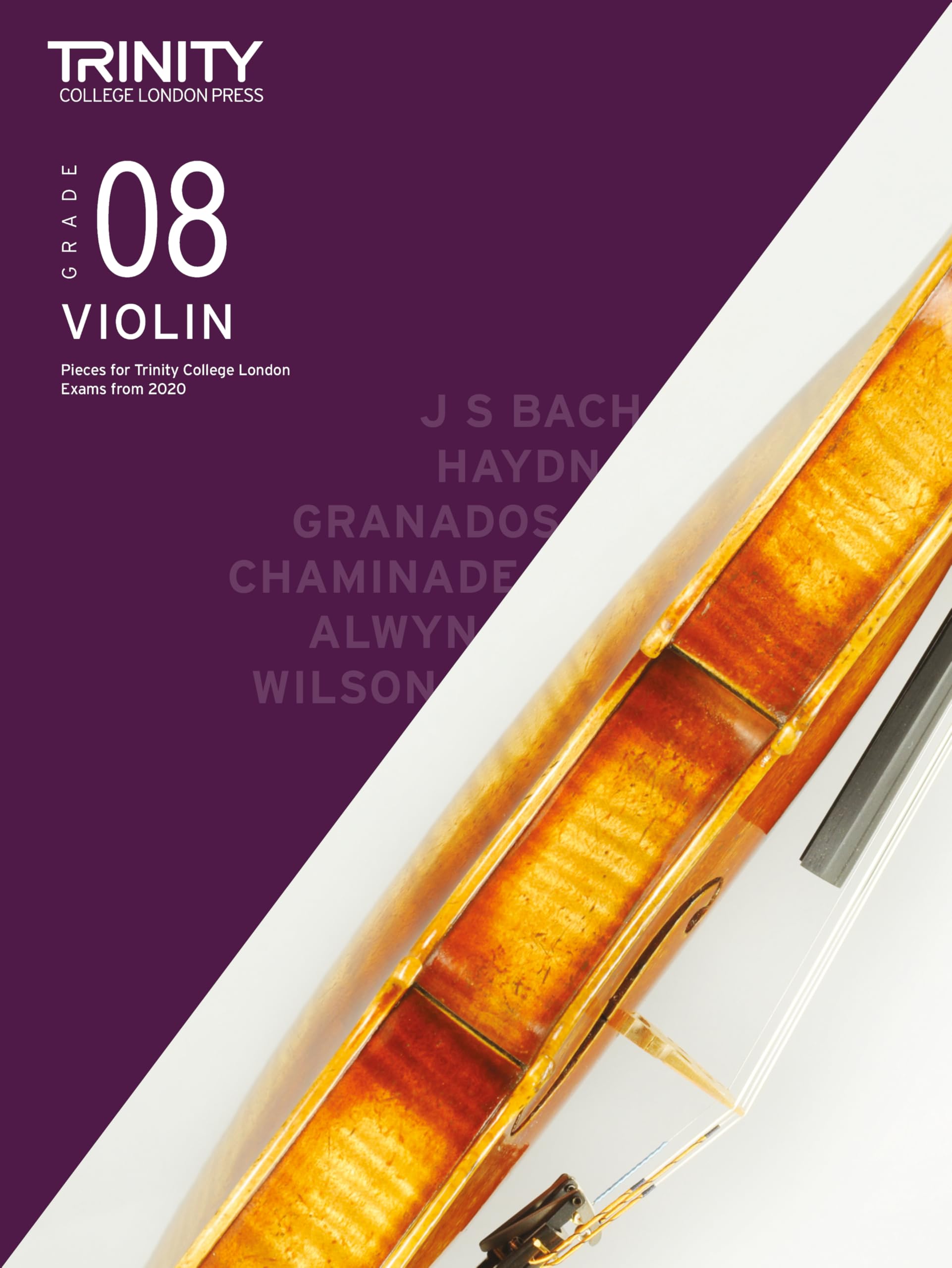 Trinity College London Violin Exam Pieces From 2020: Grade 8 ... - 9780857368294