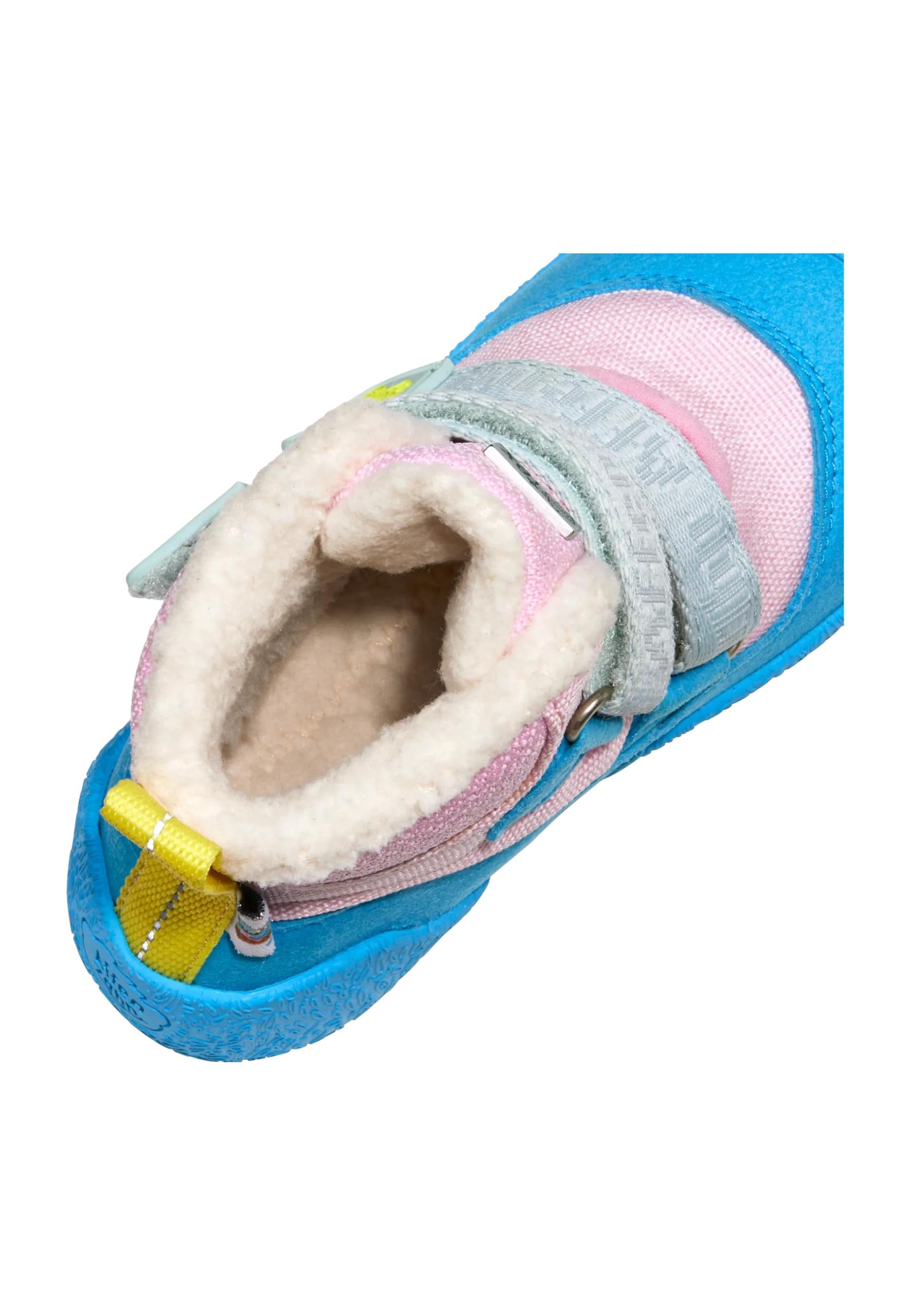 Affenzahn Lauflerner Winterstiefel Vegan Snuggy rutschfest, mit Klettverschluss, wasserdicht, warm gefüttert, leicht, Größe 19-25