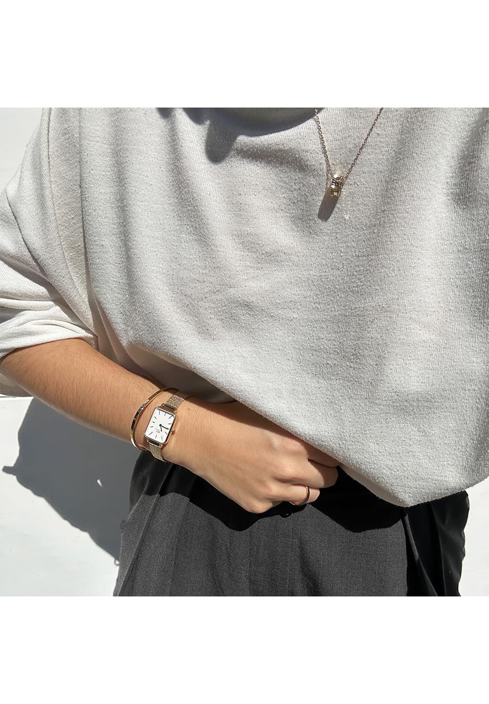 Daniel Wellington Quadro Orologi Gold Stainless Steel (316L)