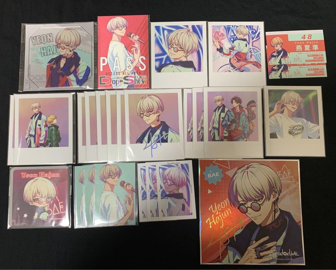 パラライ　アクスタ　リンライ　缶バ　アクブロ　燕夏準　まとめ売り パラライ 燕東夏 アクスタ リンライ 缶バ アクブロ まとめ売り