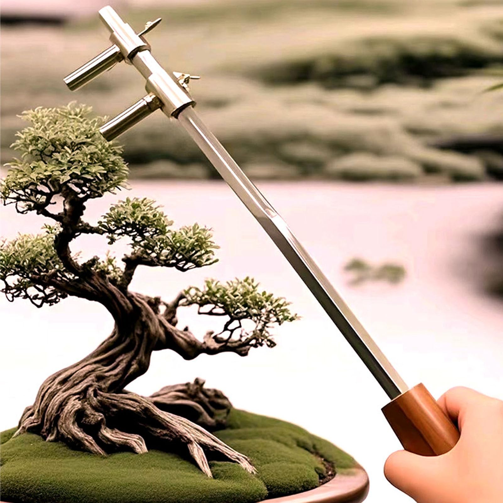 HERCHR Outil de Pliage de Branches de bonsaï, cintreuse de Tronc de Branche d'arbre, Outils de Mise en Forme de courbure de Plantes de Jardin avec Outil de Coiffure de bonsaï