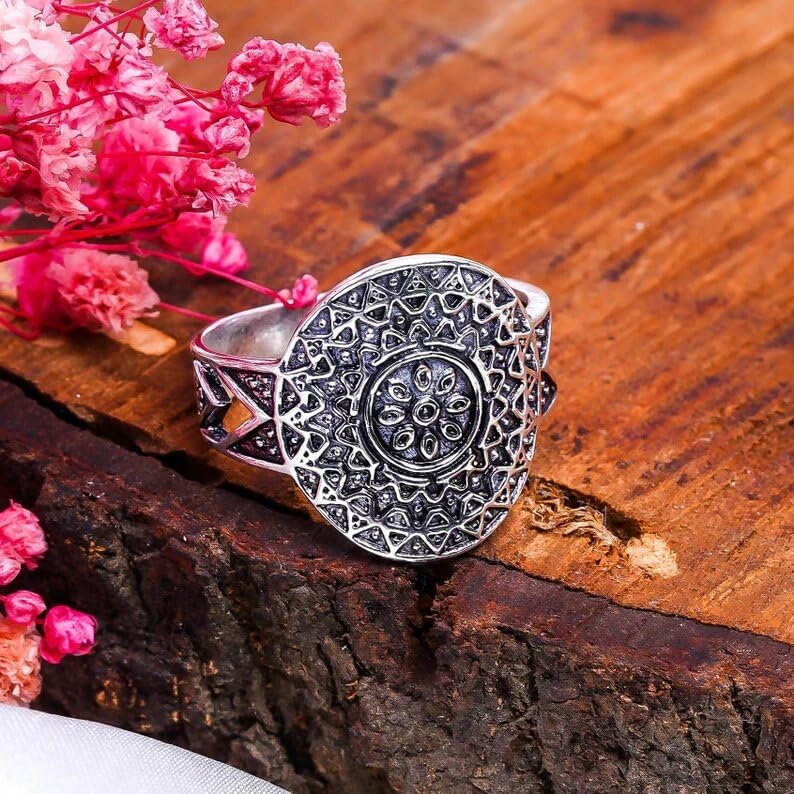 925 Sterling Silver Ring | Healing Silver Ring | Dainty Ring | Promise Ring | Anti-Anxiety Ring | Gold Plated Silver Ring | Solid Silver Ring2