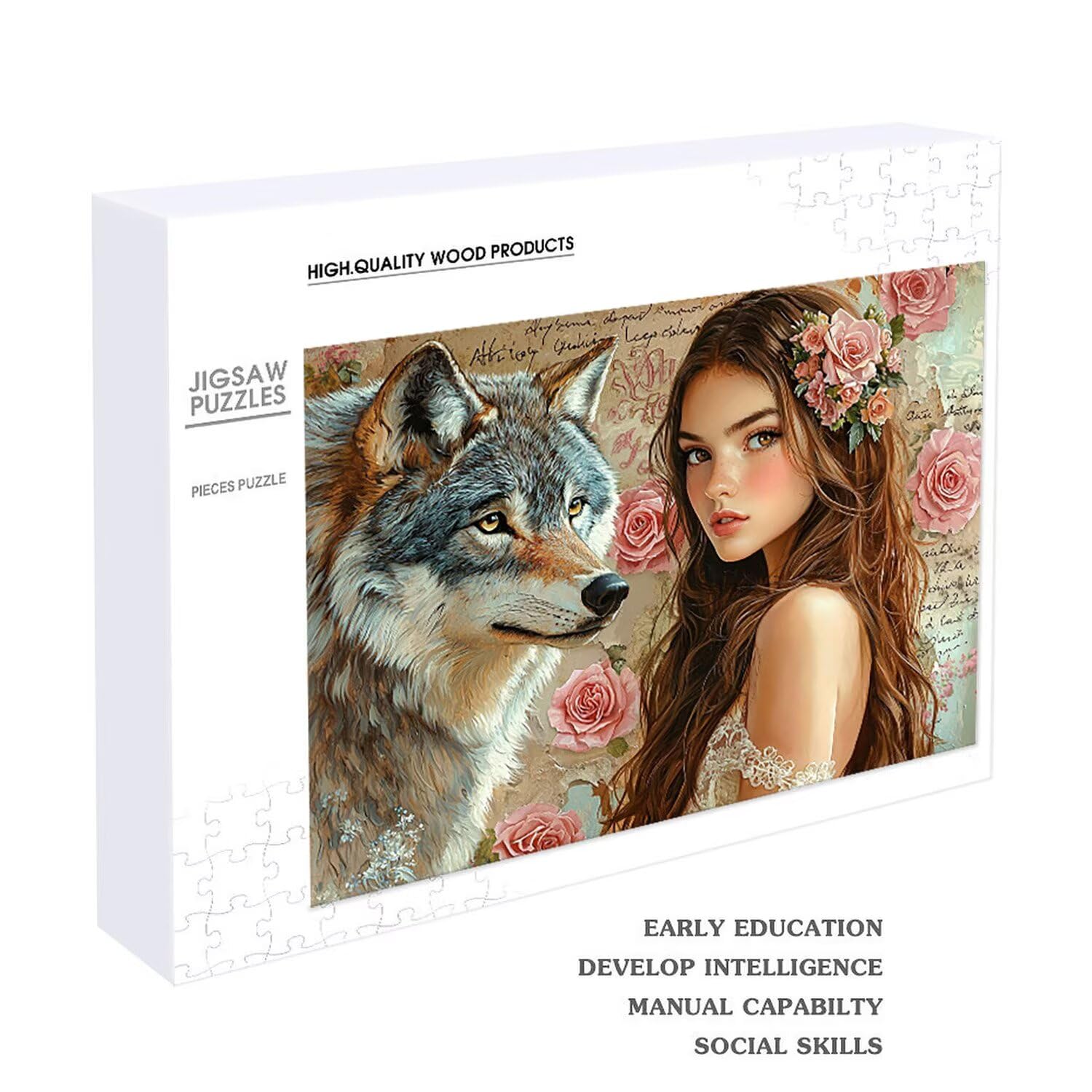 牙狼ジグソーパズル完成品 Amazon | 4000 ピース パズル 大人用 - 美女 狼 - 男性・女性向け