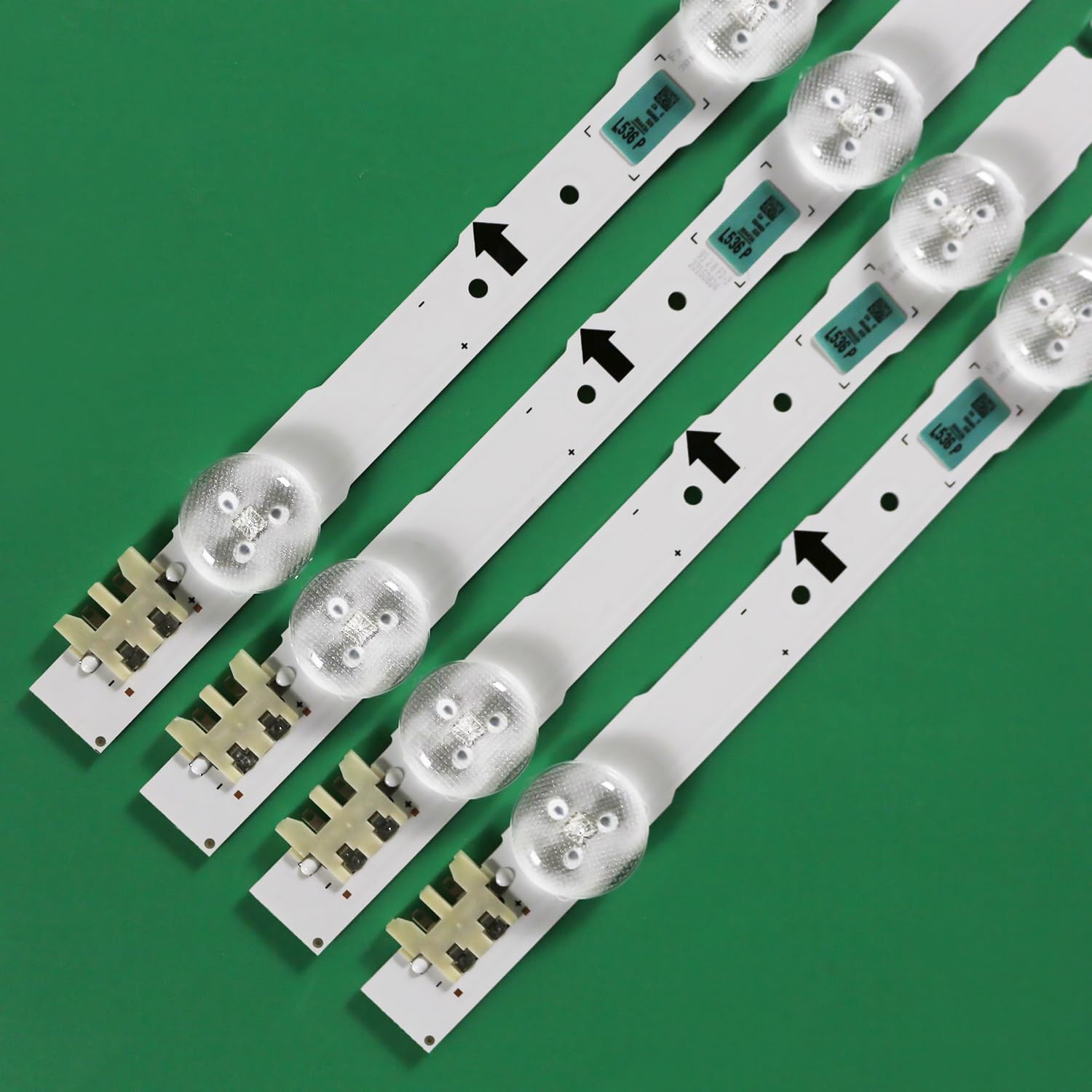 Bande de rétro-éclairage LED, 7 Lampes, 1/5/10 Kits, UE32J5120AK UE32J5100AK UE32H5000AK UE32H5000AW UE32H5000AS UE32H5500AK(1kit 4pcs)
