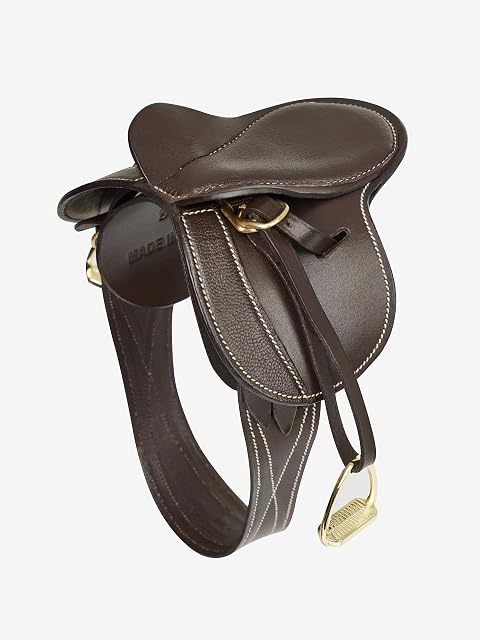 Foto 2 de 4 de LeMieux Silla de montar Toy Pony - Marrón - Cuero de grano fino - A partir de 8 años