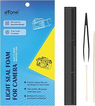 eTone Pre-Cut Light Seal Foam Sponge Kits Repair for Yashica Electro 35 G/GT/GS/GTN/GSN/GST/GL Film Camera.
