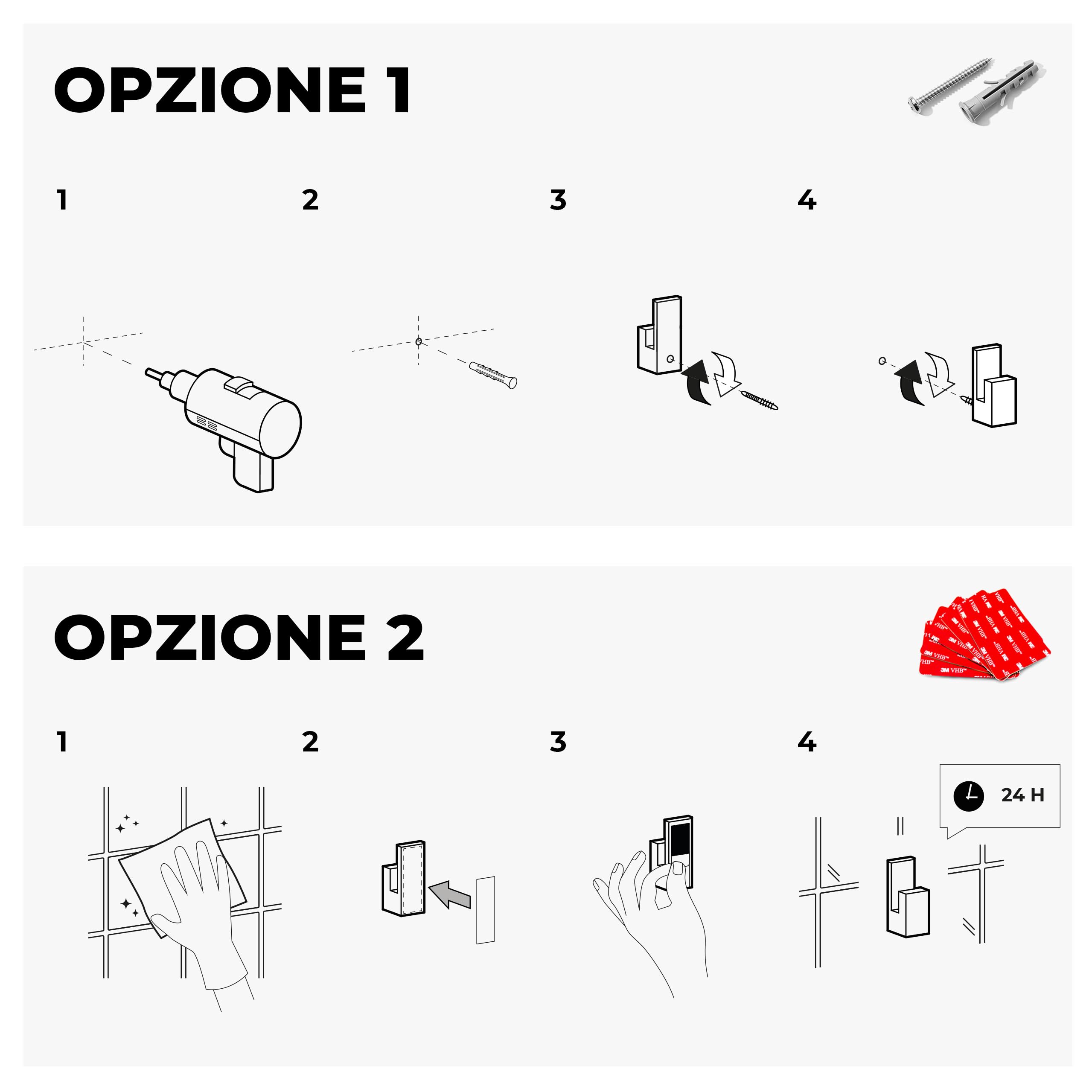 Set 4 Ganci Appendiabiti Adesivi - Appendini e Portaasciugamano da Bagno - Accessori Senza Forare - Appendi Accappatoio - Ganci di Bambù