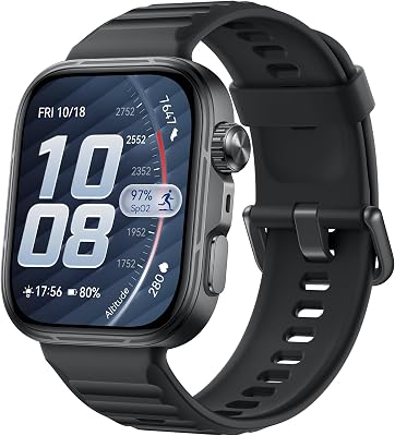 HUAWEI WATCH FIT 5 Pro Smartwatch, GPS, ECG, Display FullView, Nero | 1,92'' e Vetro Zaffiro, Pagamento NFC, Modalità Sport Outdoor, Monitoraggio della Salute, Batteria a Lunga Durata