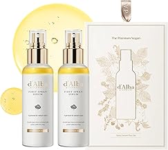 【d'Alba Official】First Spray Serum Duo (100ml×2 Bottles) Gift Set - Mist Toner, Moisturizing Mist, Hydrating Serum, Moisture Mist, Essence Mist, Dual Layer Toner, For Sensitive Skin, Dry Skin