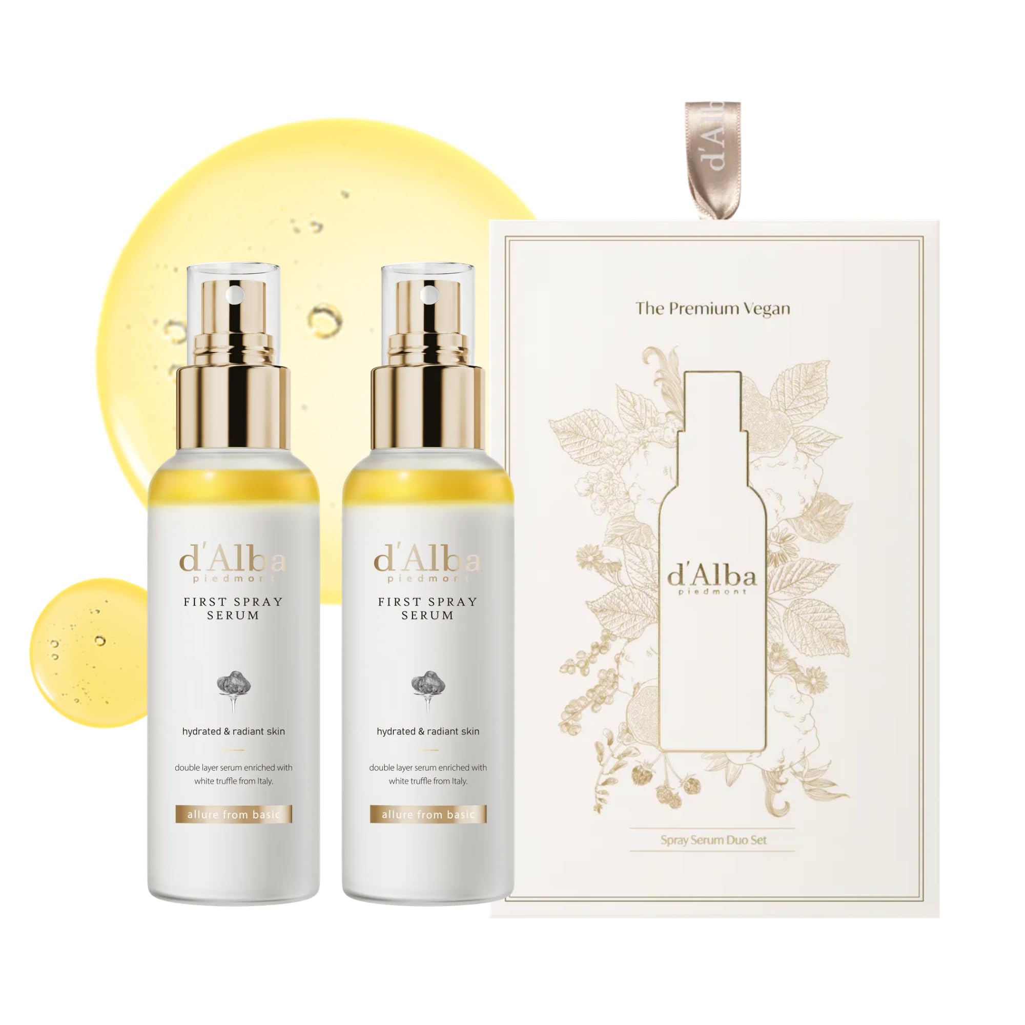 Amazon | 【d'Alba公式】ファーストスプレーセラム デュオ (100ml×2本