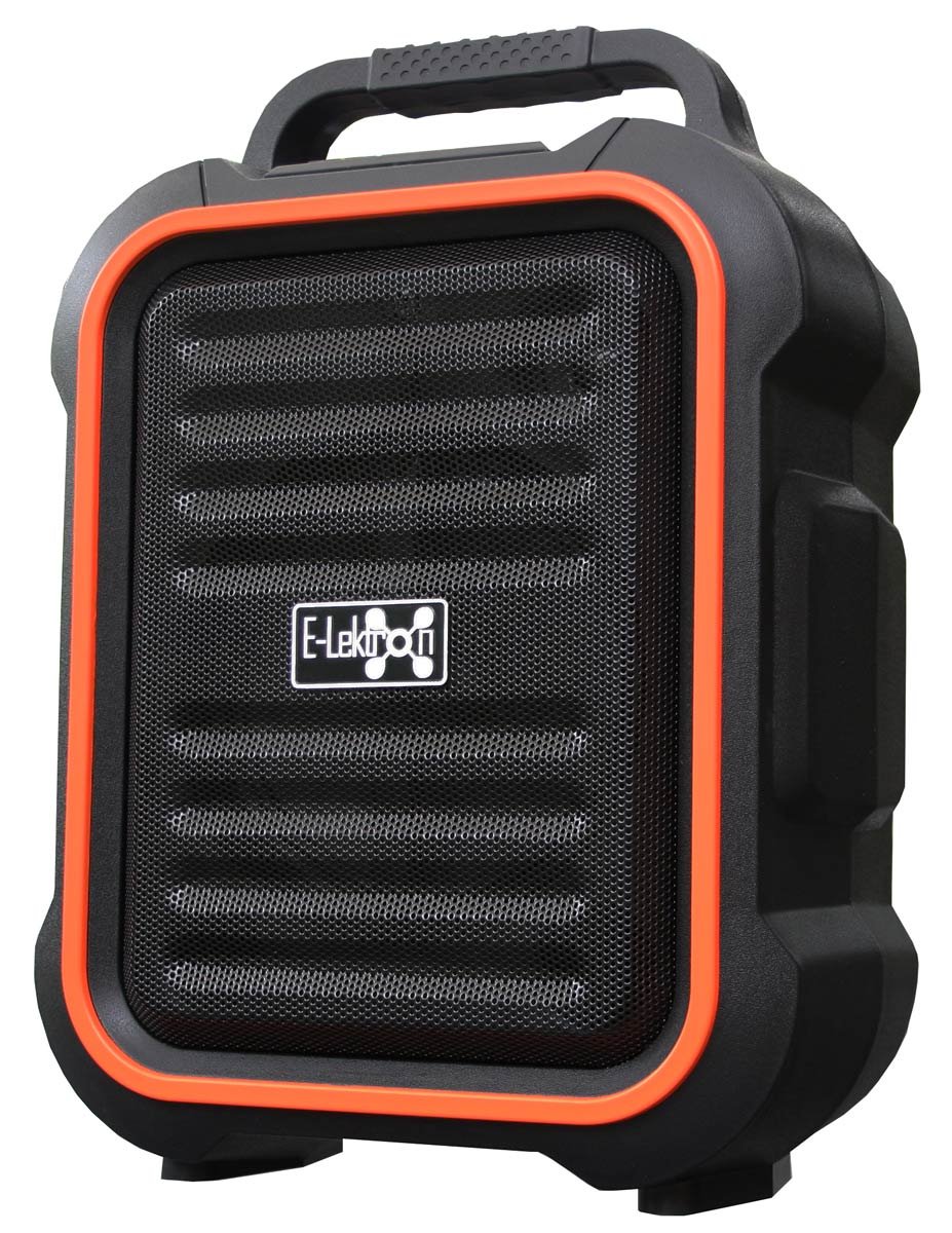E-Lektron EL16-P tragbare Soundanlage USB/Bluetooth PA Soundsystem mit Mikrofon Sprachverstärker