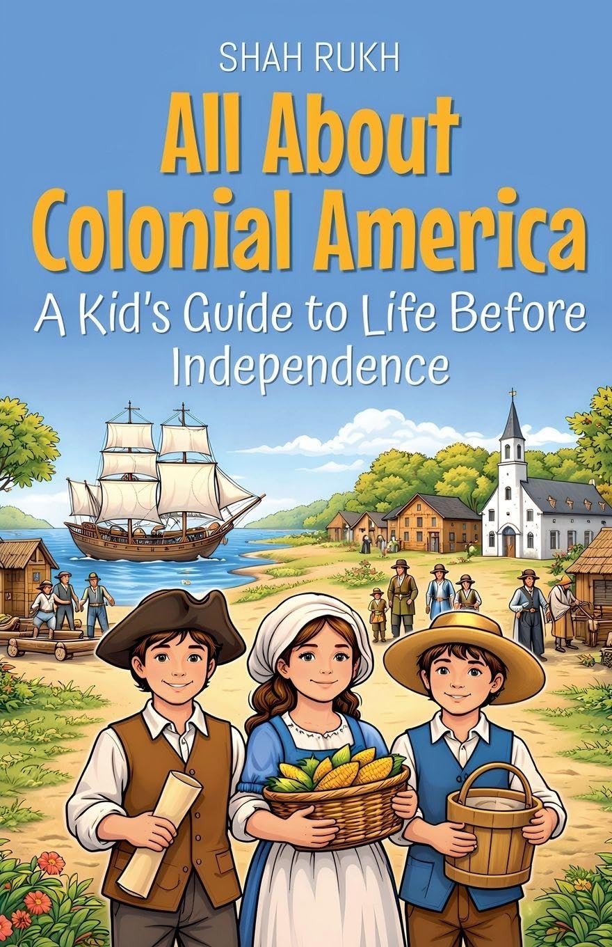 All About Colonial America: A Kid's Guide to Life Before Independence: 8 (USA Knowledge Books for Kids)