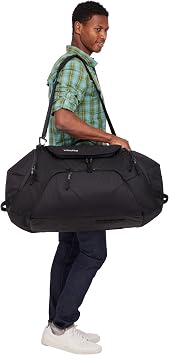 Thule RoundTrip 80L Duffel - Storage compartments to Organize and Protect Gear - Boot Bag for ski and Snowboard Travel - Soft Pocket for Goggles and Helmet - Dry Bag Included