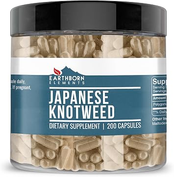 Earthborn Elements Japanese Knotweed Extract 200 Capsules