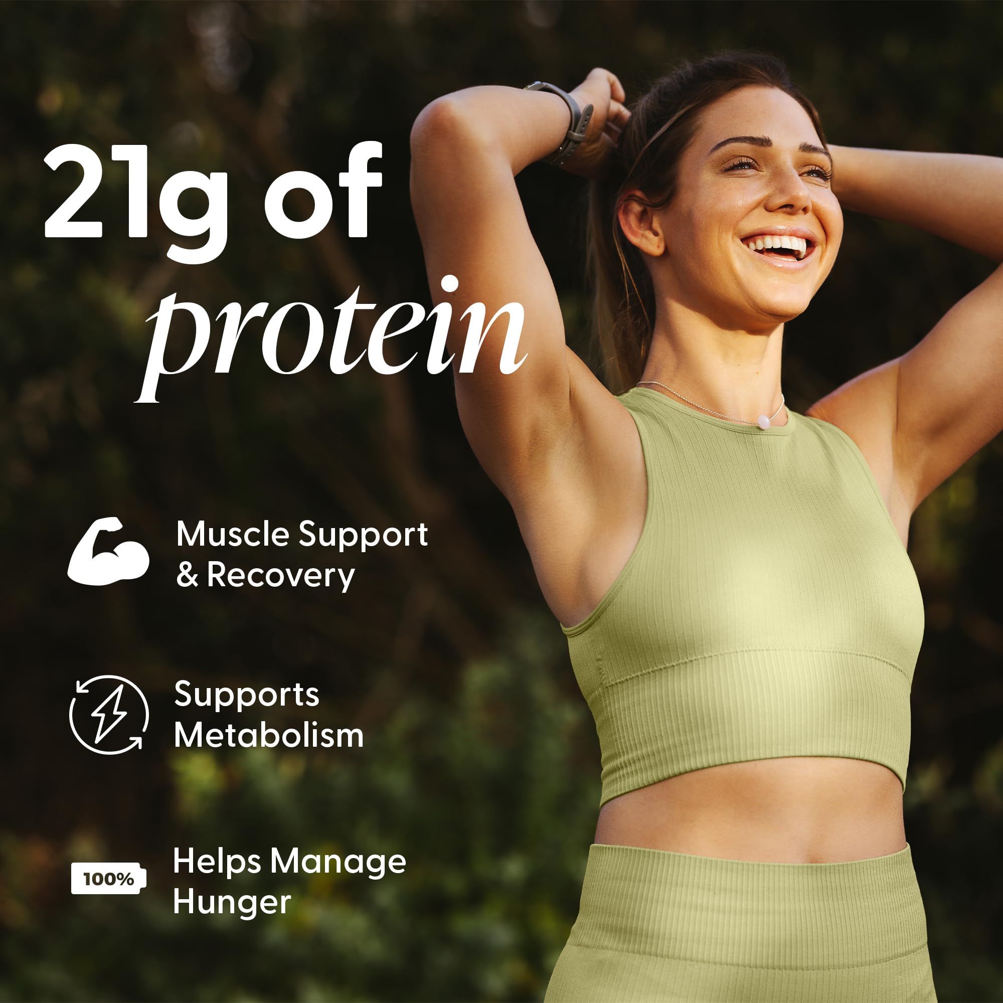 Orgain Organic Vegan 21g Protein + Superfoods Powder, Chocolate, 1.12lb — Amazon image 5