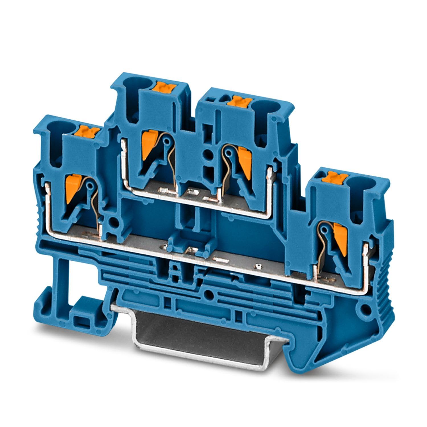 PTTB 2,5 BU=3210570,Double-Layer Terminal,Rated Current: 22 A,Connection Mode: in-line Connection,Color: Blue,(Pack of 5),Original Packaging,Never Used,in Stock,Ship Now.