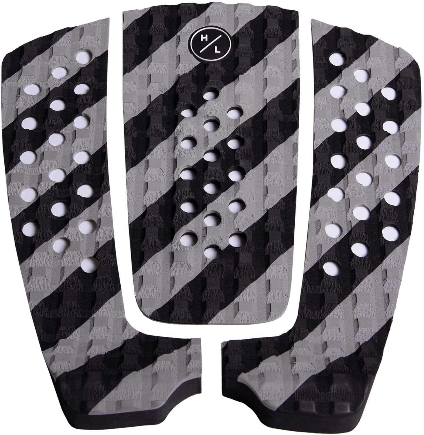 Hyperlite Square Rear Wakesurfer Traction Pad Grey/Black