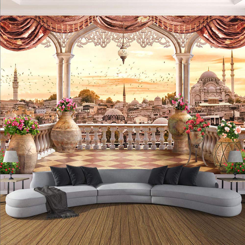 Chambre restaurant 3D peintures murales pour créer une ambiance évasion